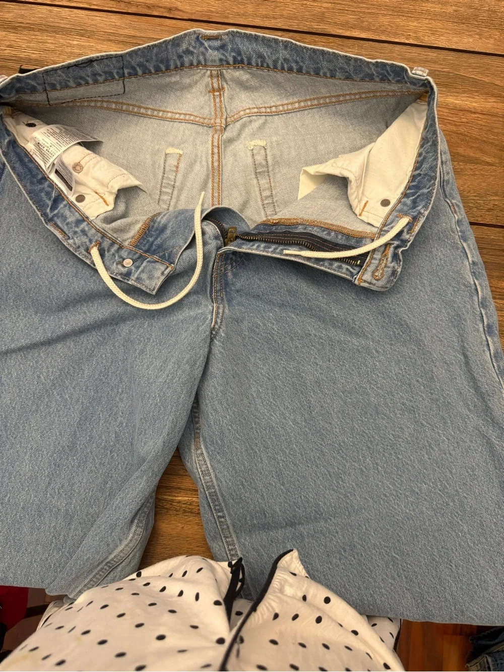 Levi's Light Blue Relaxed Super Baggy Jeans